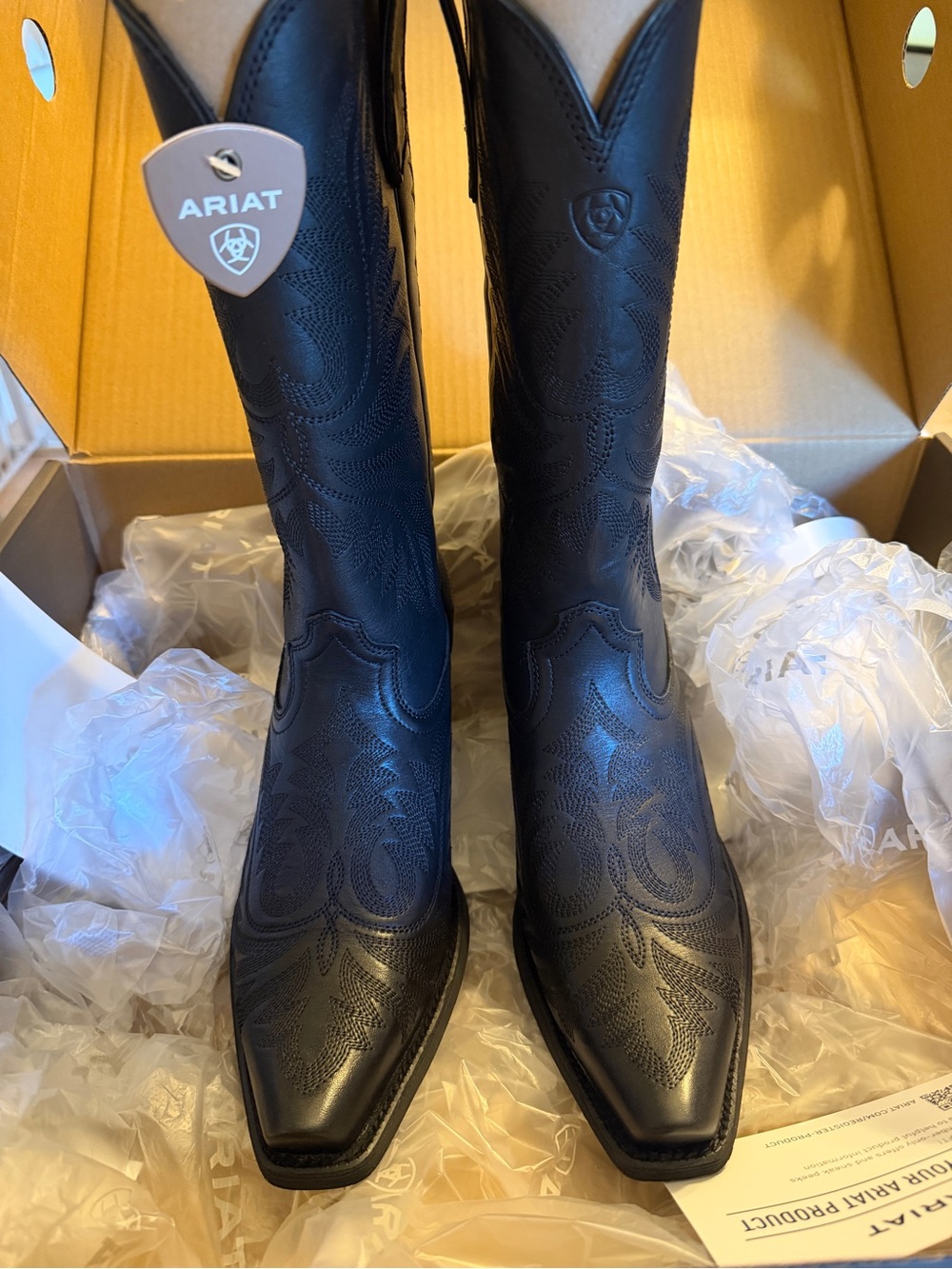 Ariat - Round Up Collins D Toe Western Boot - Picture 5 of 5